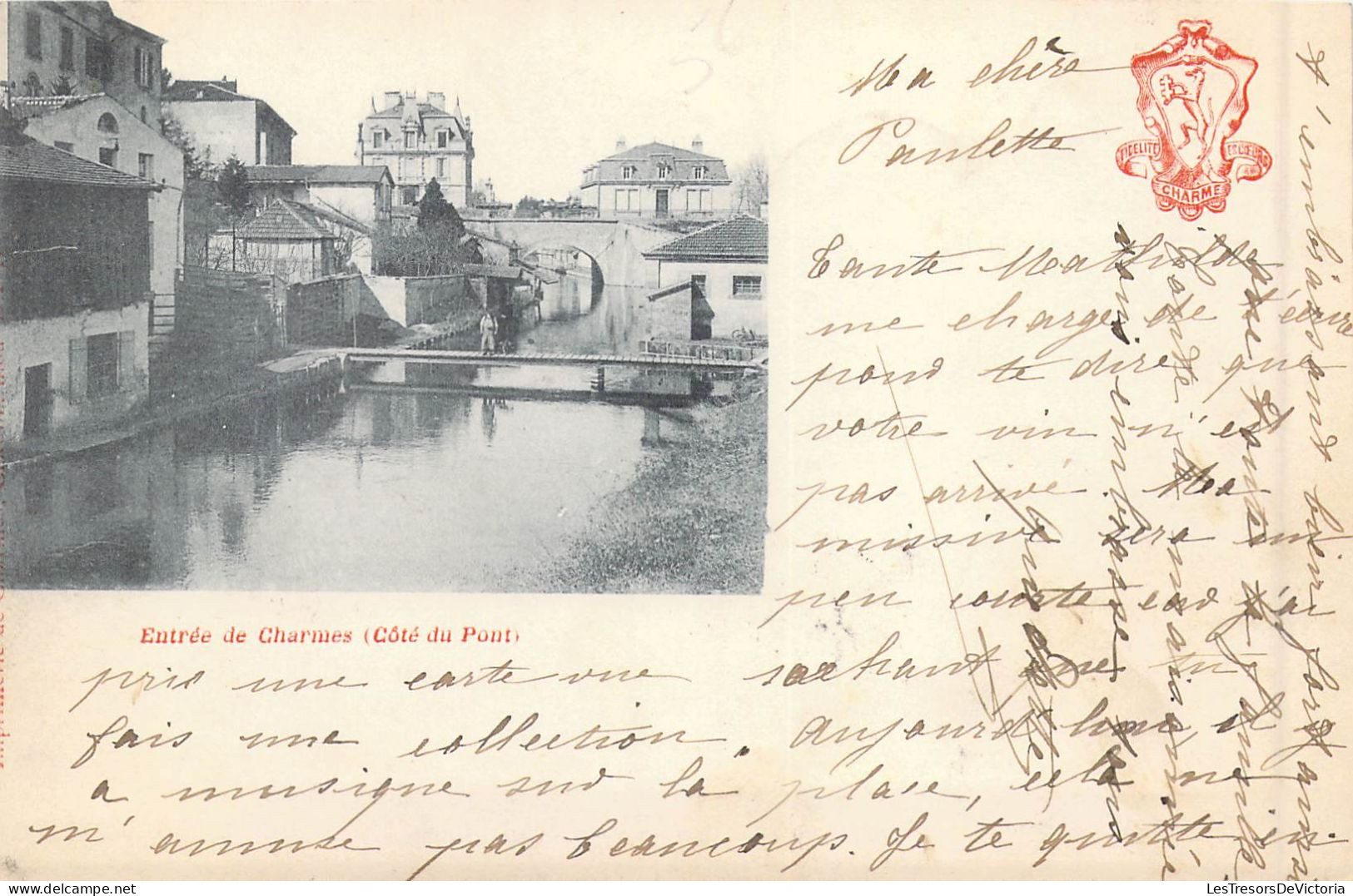 FRANCE - 88 - Entrée De Charmes - Côté Du Pont - Carte Postale Ancienne - Charmes