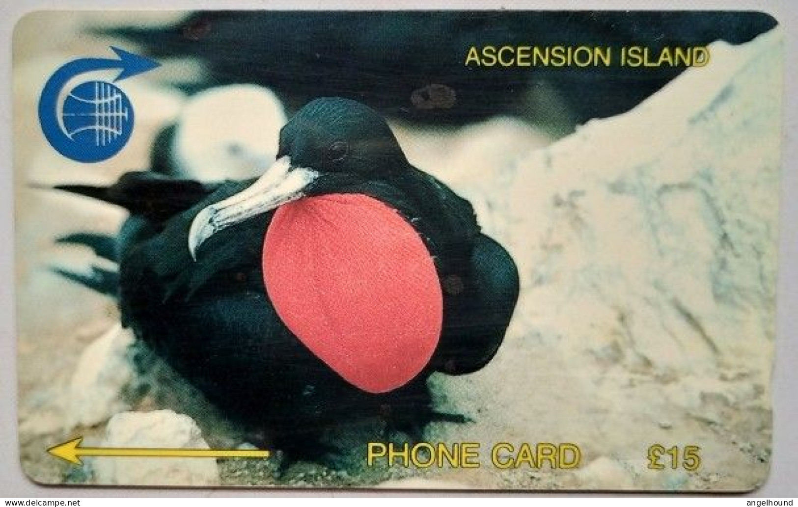 Ascension £15  3CASC " Frigate Bird " - Ascension