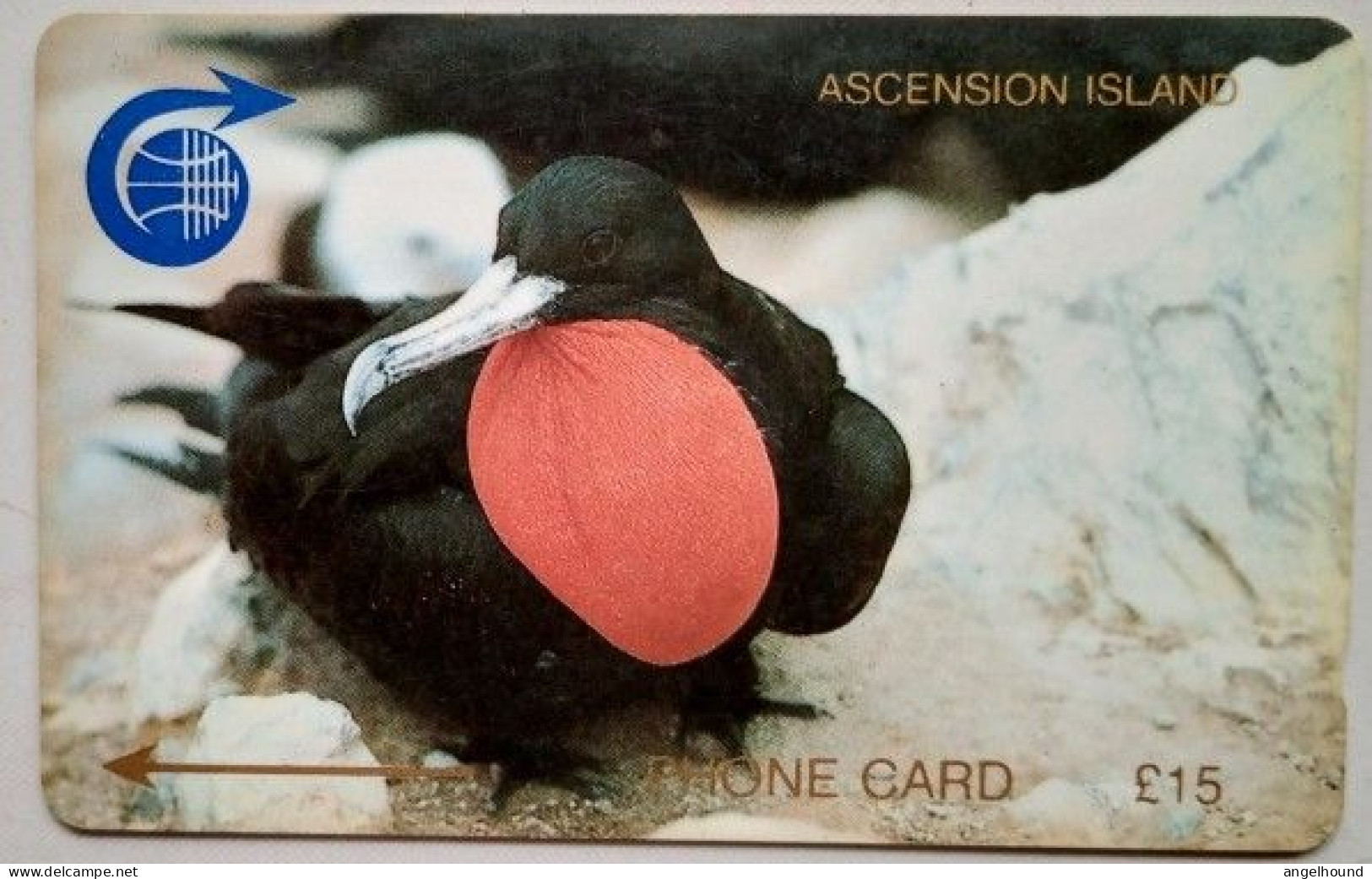 Ascension £15 1CASD " Frigate Bird " - Isole Ascensione