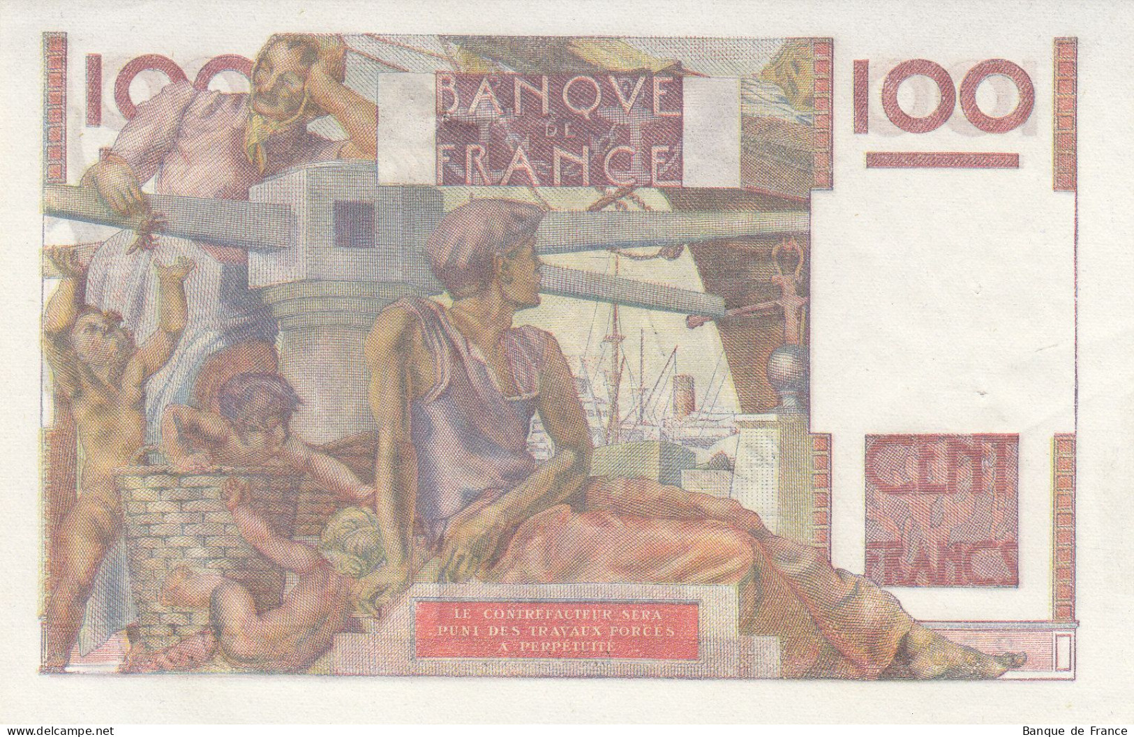 Billet 100 F Jeune Paysan Du 7-4-1949 FAY 28.23 Alph. W.317 SPL - 100 F 1945-1954 ''Jeune Paysan''