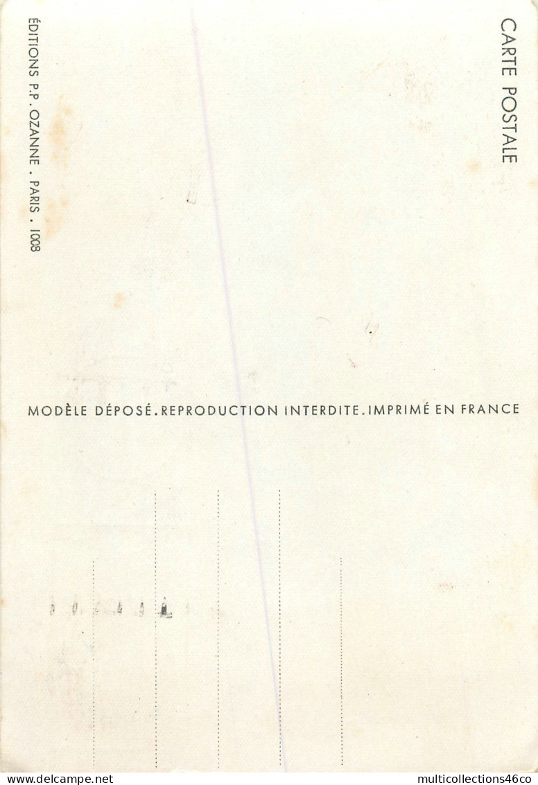 160423 - CPSM SCOUT TIMBRE JAMBOREE MONDIAL DE LA PAIX 1947 5 F éditions PP OZANNE - MOISSON FRANCE Colombe - B - Oblitérés