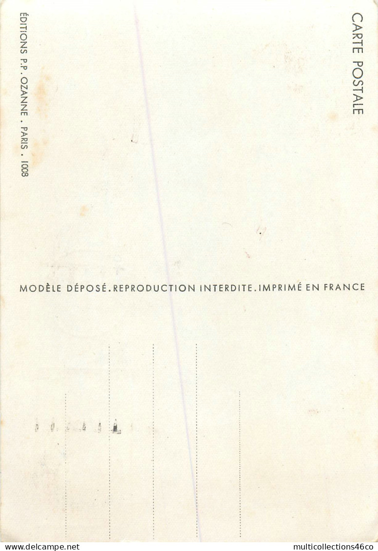 160423 - CPSM SCOUT TIMBRE JAMBOREE MONDIAL DE LA PAIX 1947 5 F éditions PP OZANNE - MOISSON FRANCE Colombe - B - Gebraucht