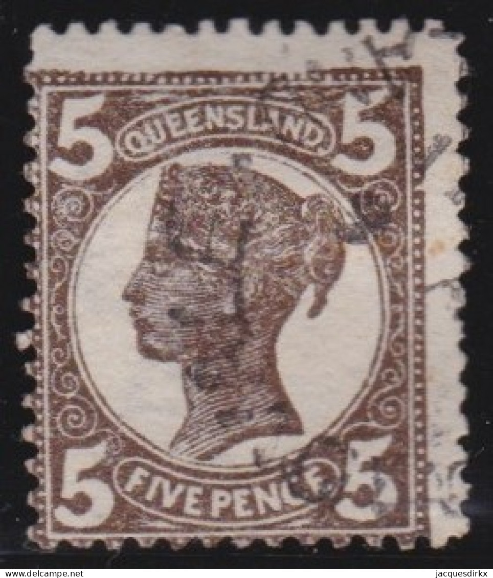 Queensland         .   SG    .   295a   .    O     .     Cancelled - Used Stamps