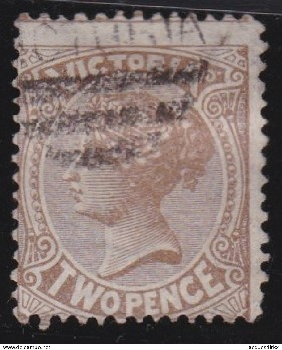 Victoria         .   SG    .   203a     .    O      .    Cancelled - Used Stamps