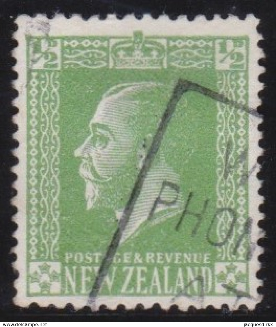 New Zealand         .   SG    .    435 C  (2 Scans)  Thick Paper    .   O   .      Cancelled - Gebraucht