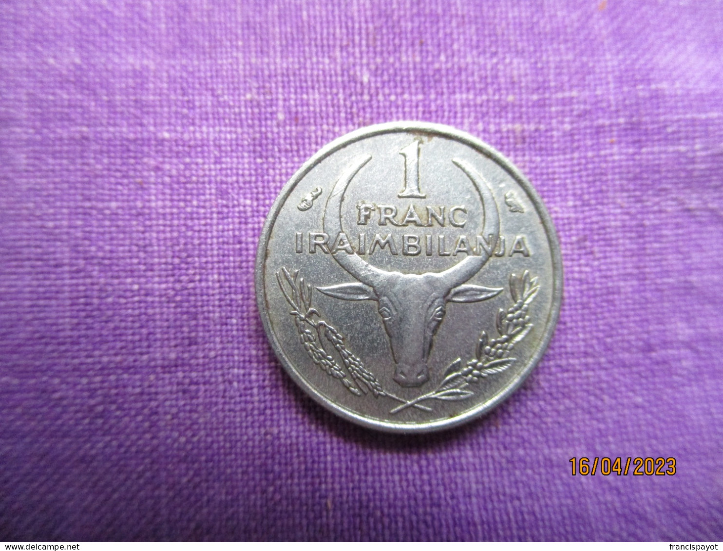 Madagascar: 1 Franc 1966 - Madagascar