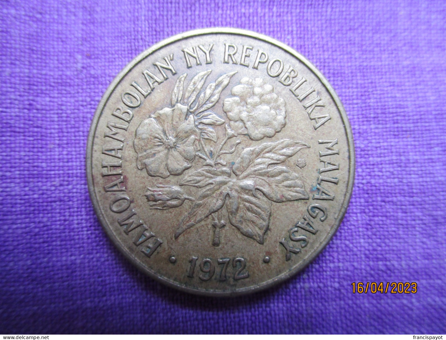 Madagascar: 20 Francs 1972 - Madagaskar