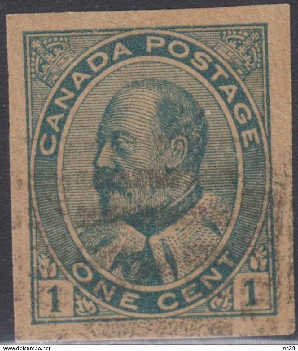 CANADA  Unitrade 89 Imperf    Used  Quebec - Used Stamps