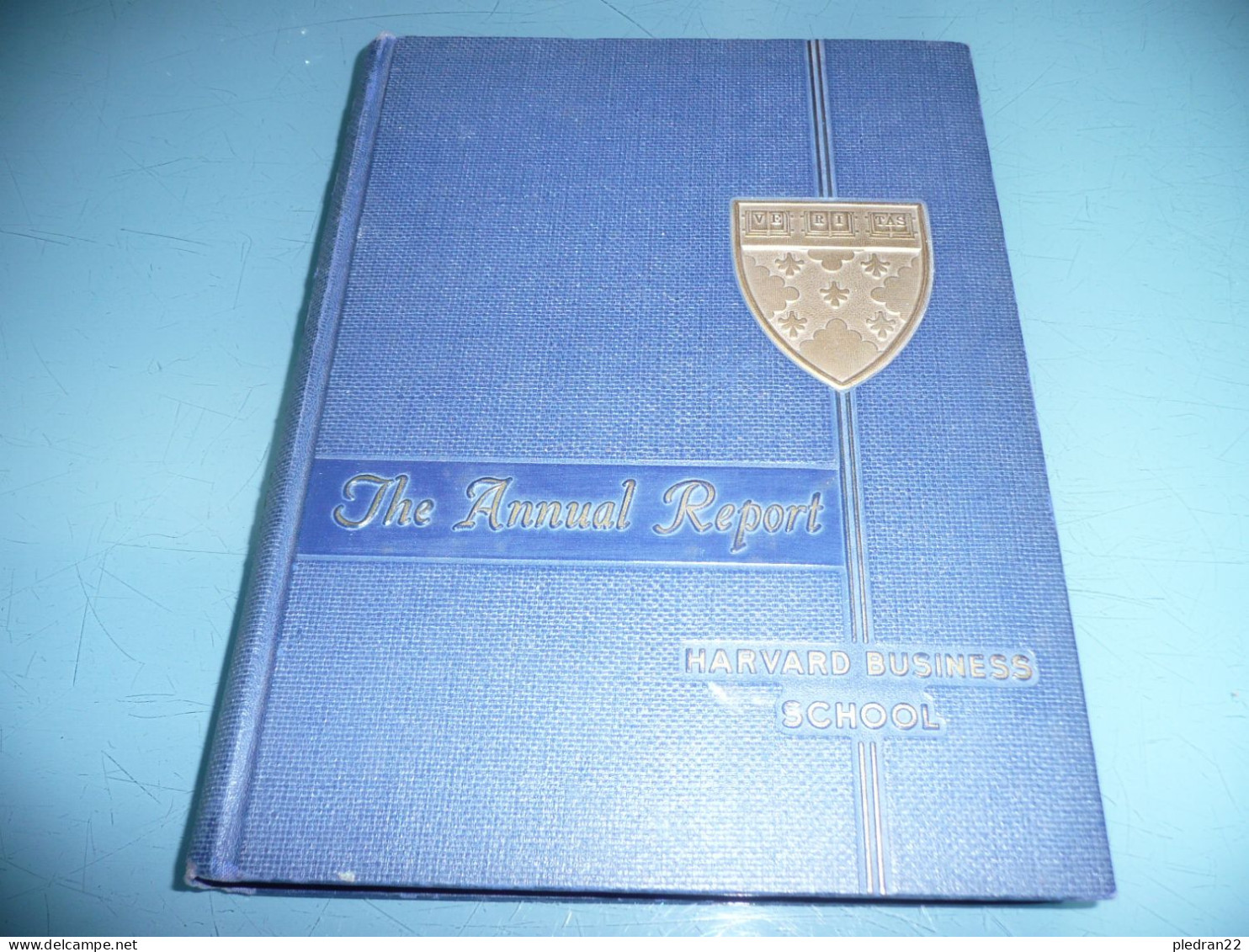 HARVARD BUSINESS SCHOOL THE ANNUAL REPORT 1954 PHOTOS DE TOUS LES ETUDIANTS + ILLUSTRATIONS ETATS UNIS USA - 1950-oggi