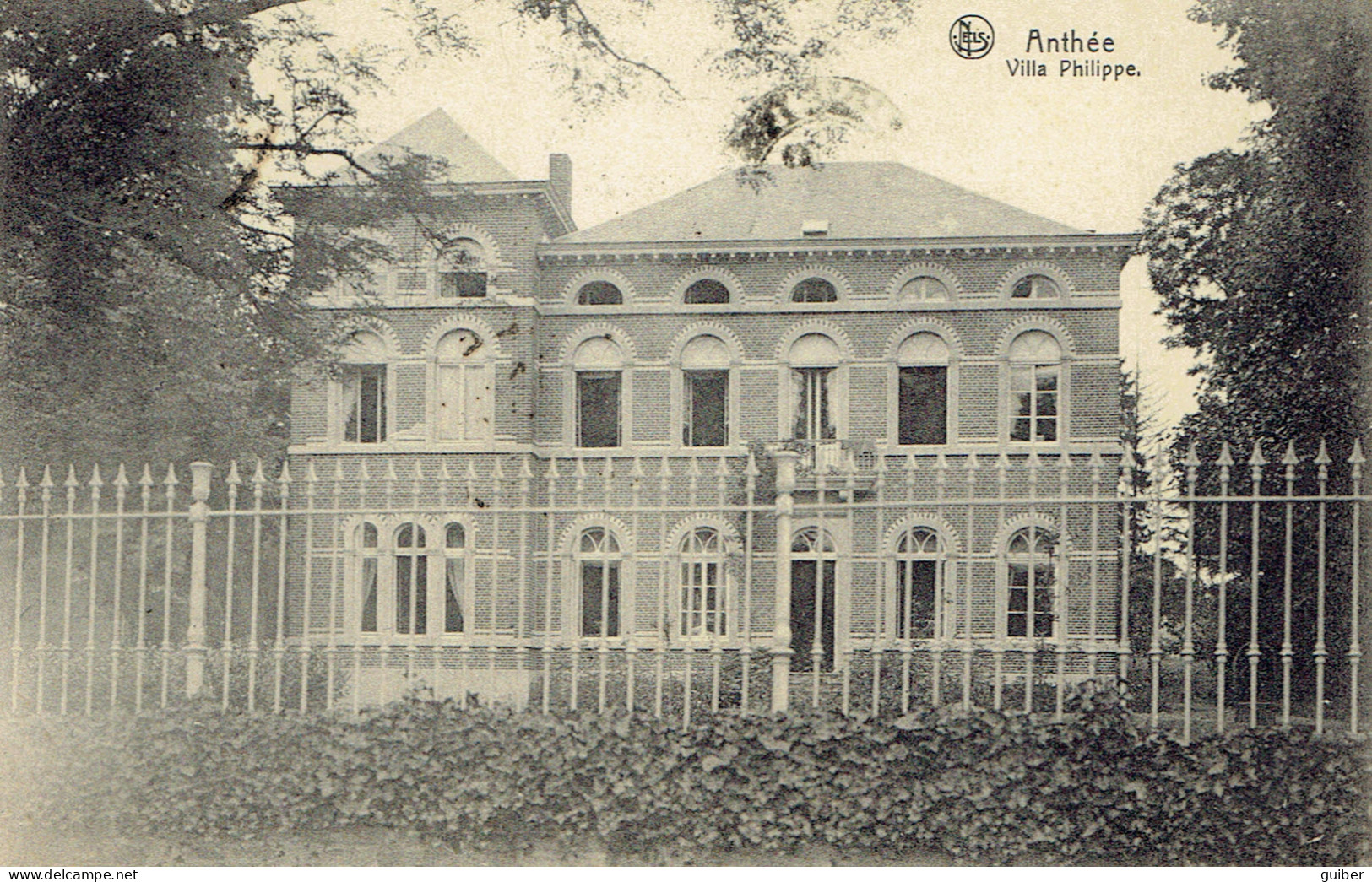 Anthée Villa Philippe 1907 Edit. Henry Deroyer - Onhaye