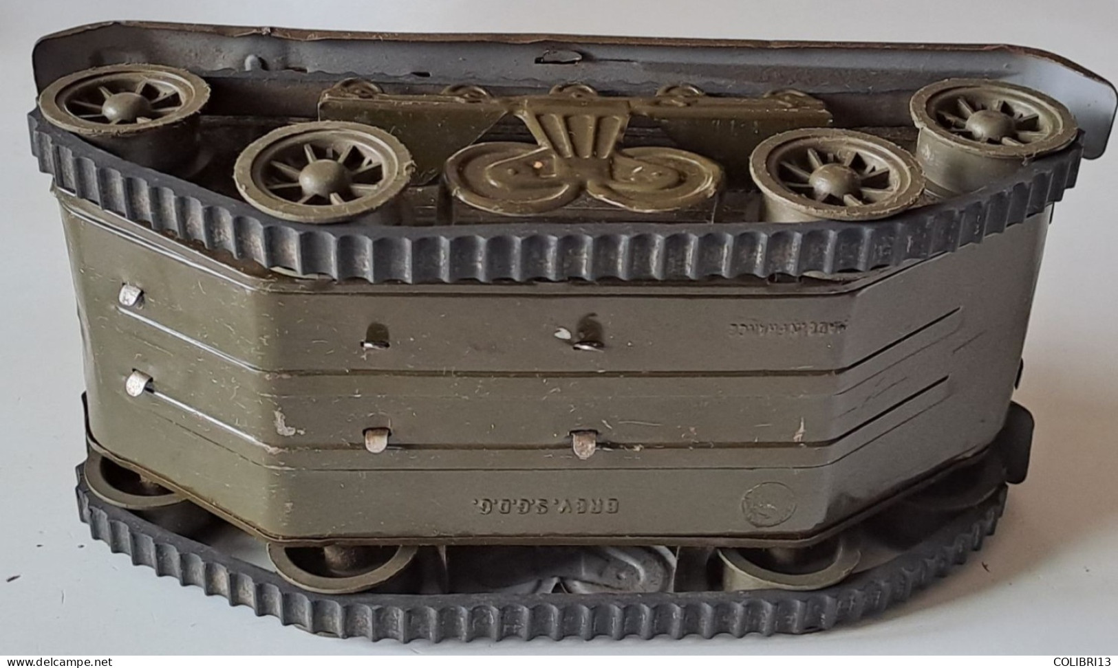 TANK CHAR D ASSAUT JOUSTRA TCHAD N°10 Fabrication France Années 50 Modèle ancien de cette série Bon état