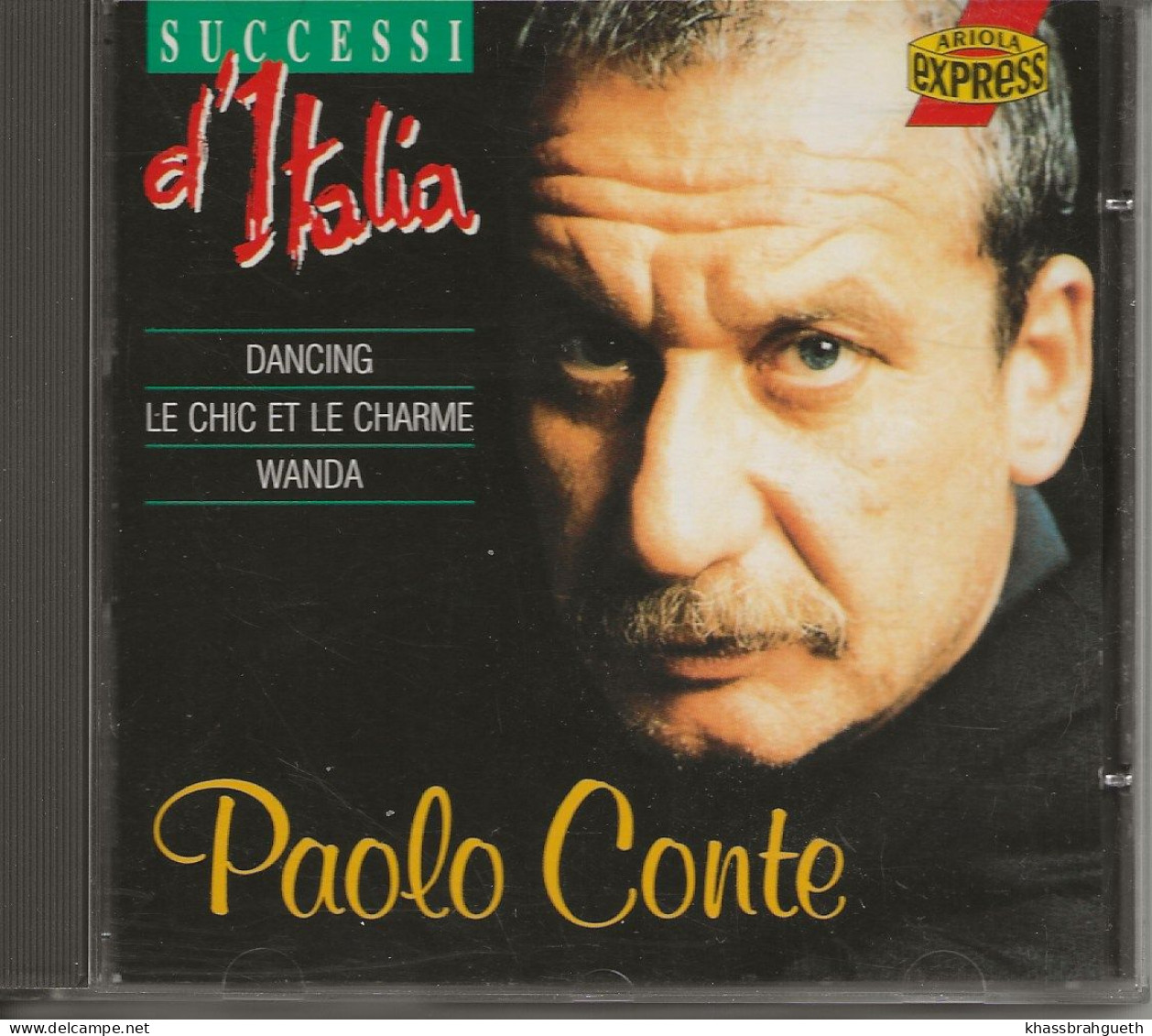 PAOLO CONTE - SUCCESSI D'ITALIA - ARIOLA (1993) (CD ALBUM) - Andere - Italiaans