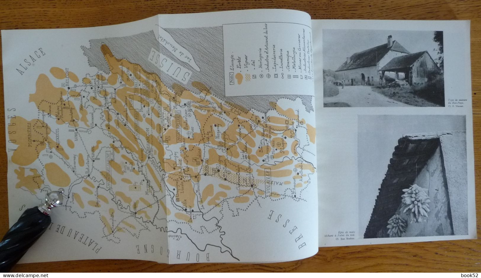 Visages De La FRANCHE-COMTE (1950) - Franche-Comté