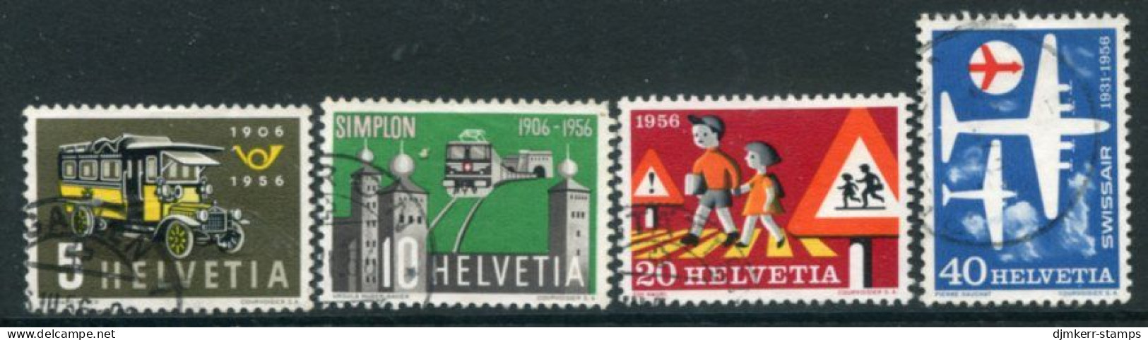 SWITZERLAND 1956 Events And Anniversaries Used. Michel 623-26 - Gebruikt