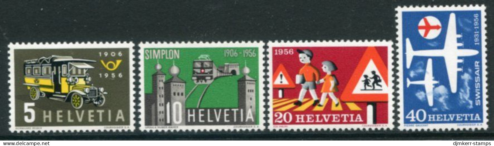 SWITZERLAND 1956 Events And Anniversaries MNH / **. Michel 623-26 - Unused Stamps