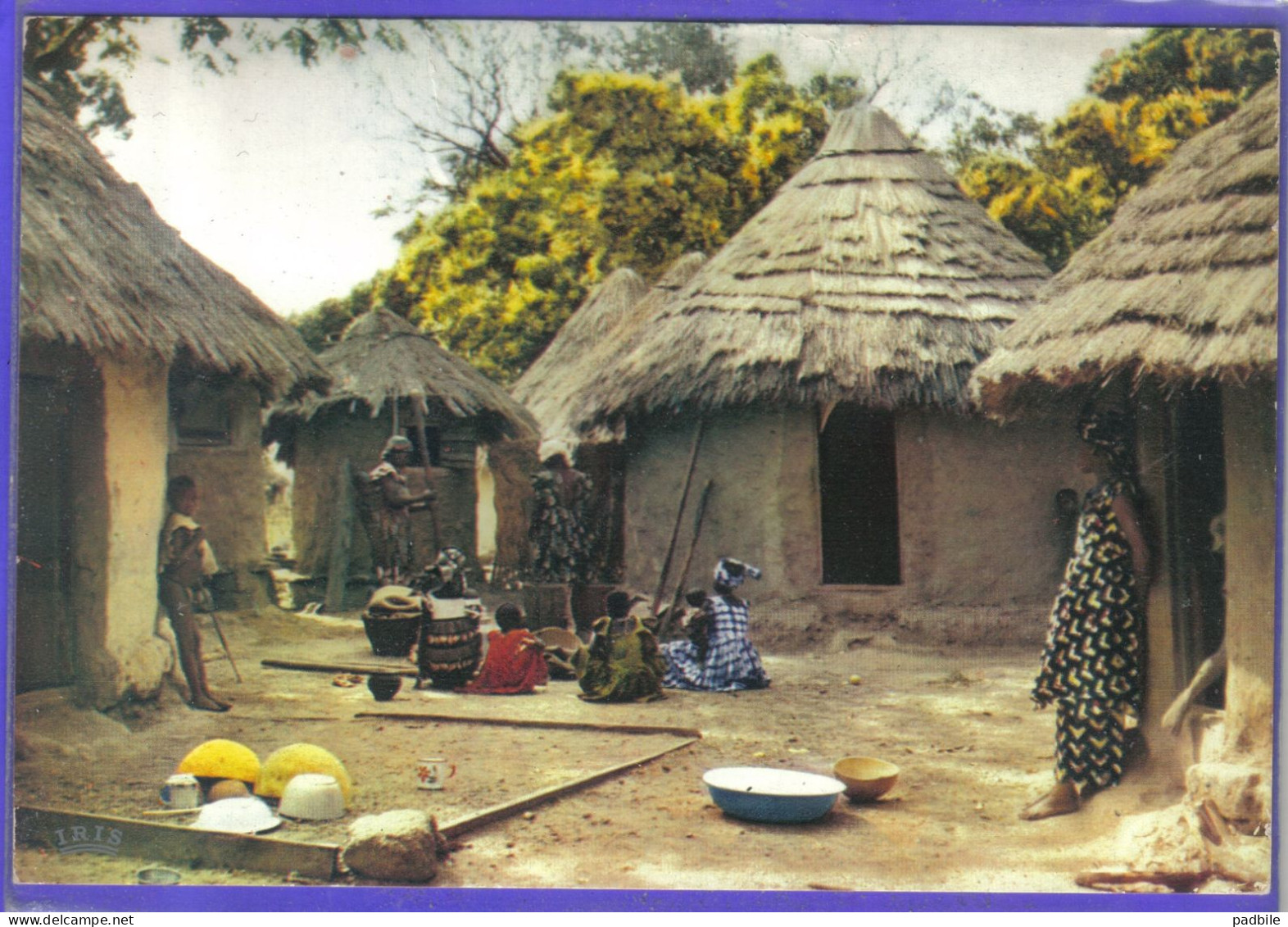 Carte Postale Afrique  Congo Pointe-Noire  Village  éditions  Hoa-Qui 3481  Très Beau Plan - Pointe-Noire