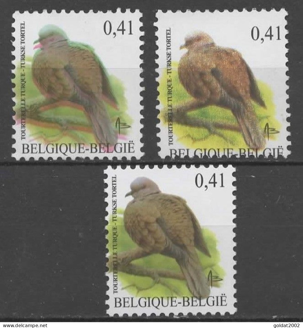 Belgium , Shift Perforation & Shift Color ,   ERROR - Non Classificati