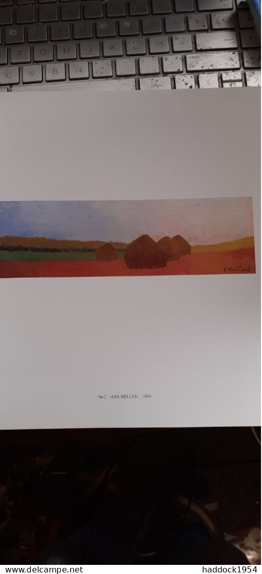 EDOUARD VUILLARD 1868-1940 Paintings-pastels-drawings GALERIE SALIS JPL FINE ARTS 1991 - Bellas Artes