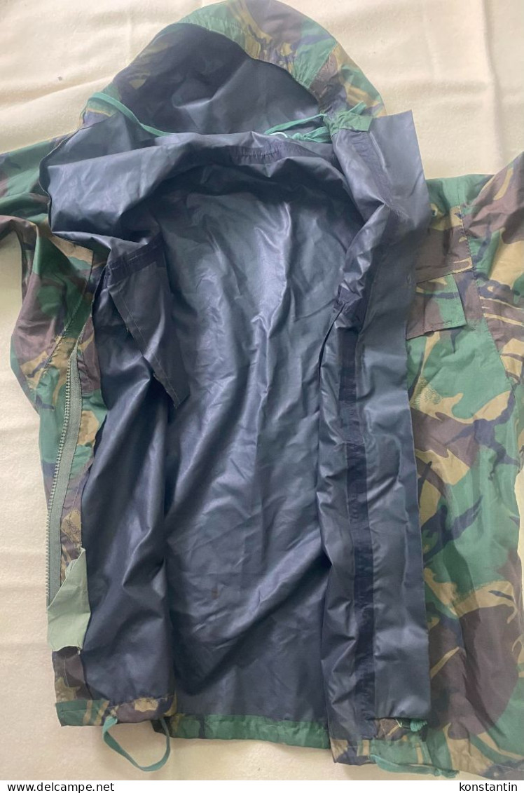 BRITISH ARMY RAINCOAT JACKET DPM CAMO RAINJACKET WATERPROOF 170/110 - Uniformes