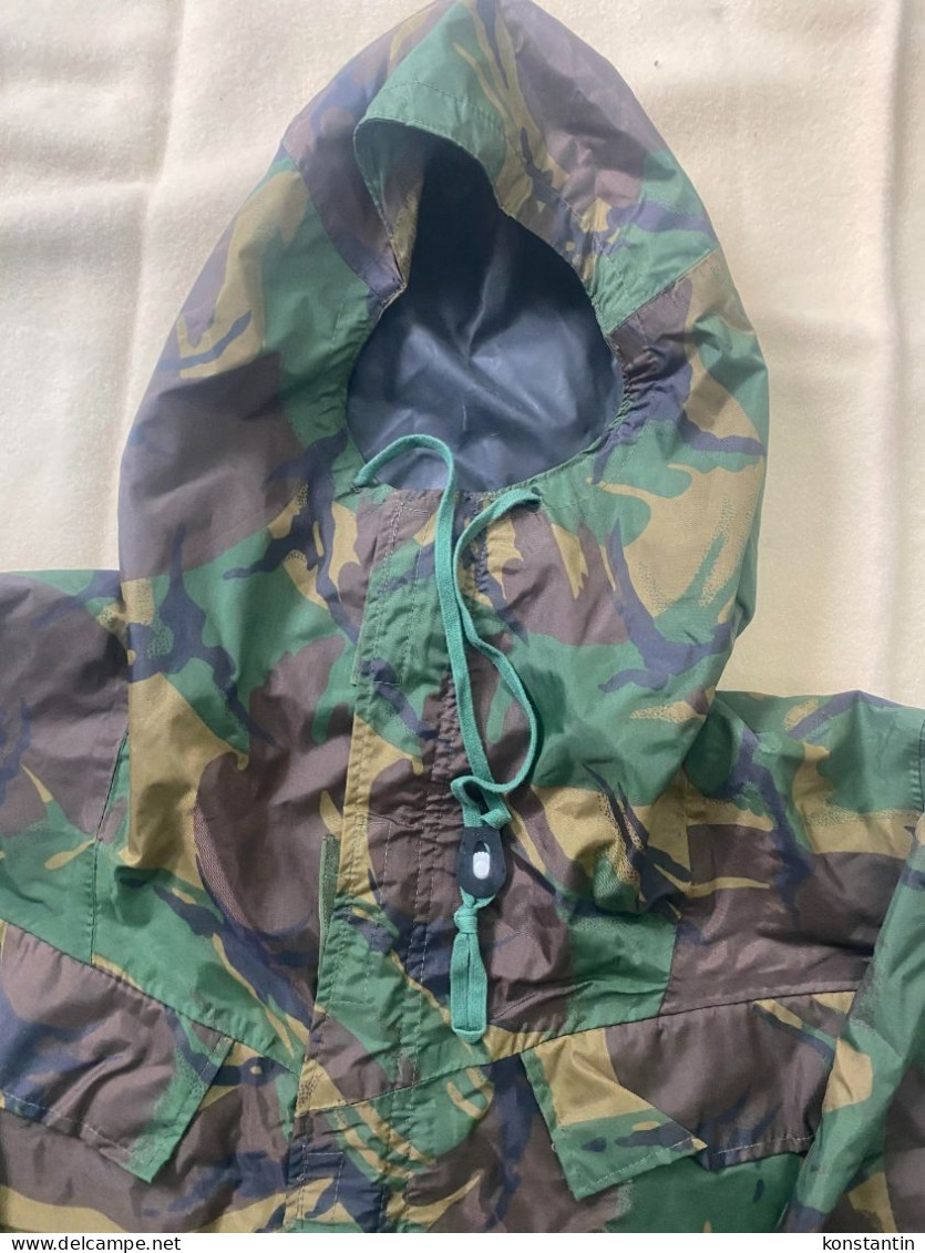 BRITISH ARMY RAINCOAT JACKET DPM CAMO RAINJACKET WATERPROOF 170/110 - Uniformes