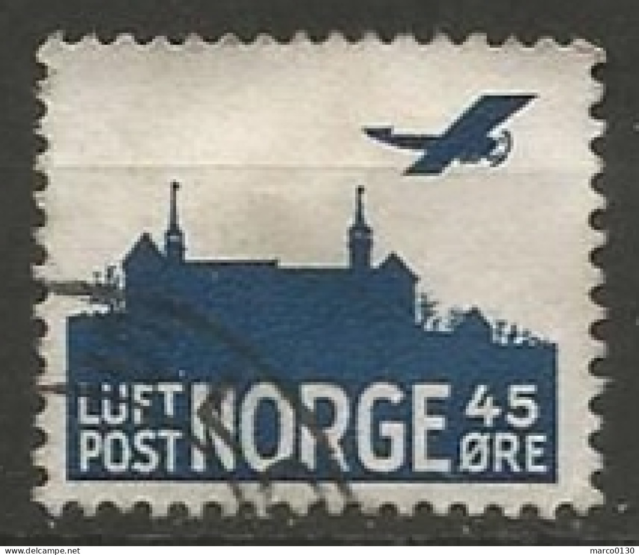 NORVEGE / POSTE AERIENNE  N° 3 OBLITERE - Gebraucht