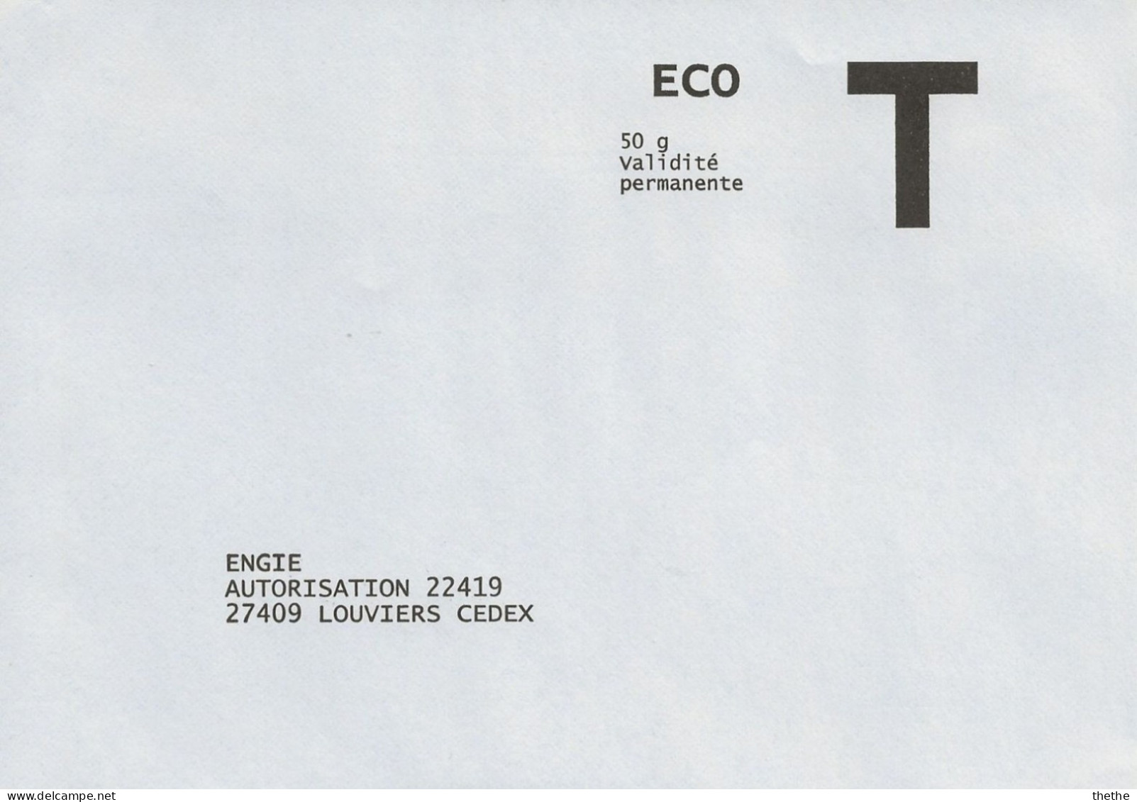 ENGIE - ECO - T - Cards/T Return Covers