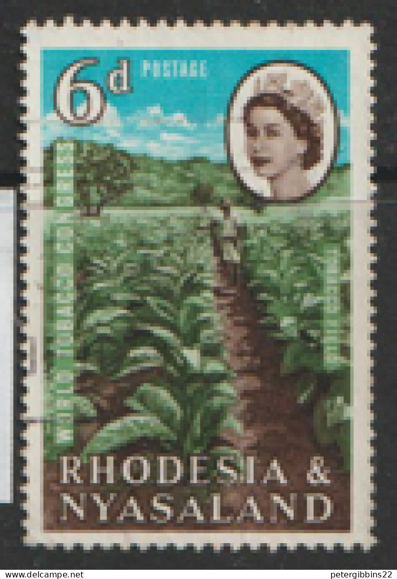 Rhodesia And Nyasaland  1963  SG 44  Tobacco   Fine Used - Rhodesia & Nyasaland (1954-1963)