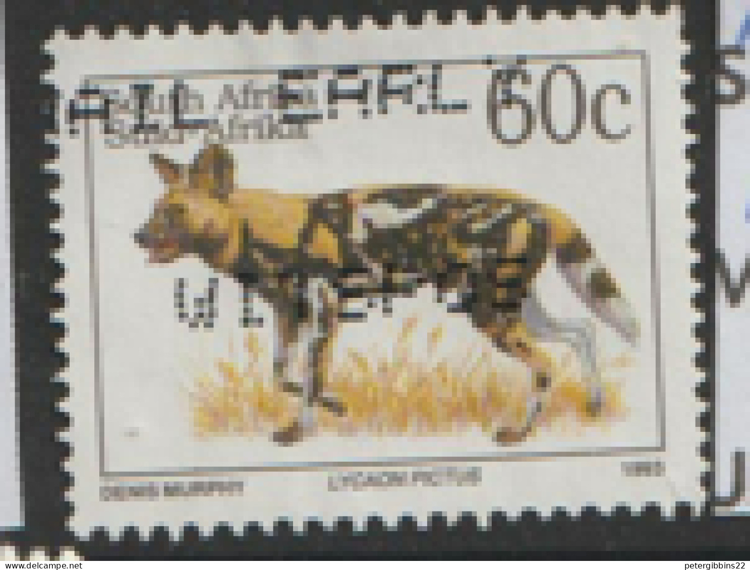 SouthAfrica   1993  SG 812  Cape Hunting Dog  Fine Used - Usados