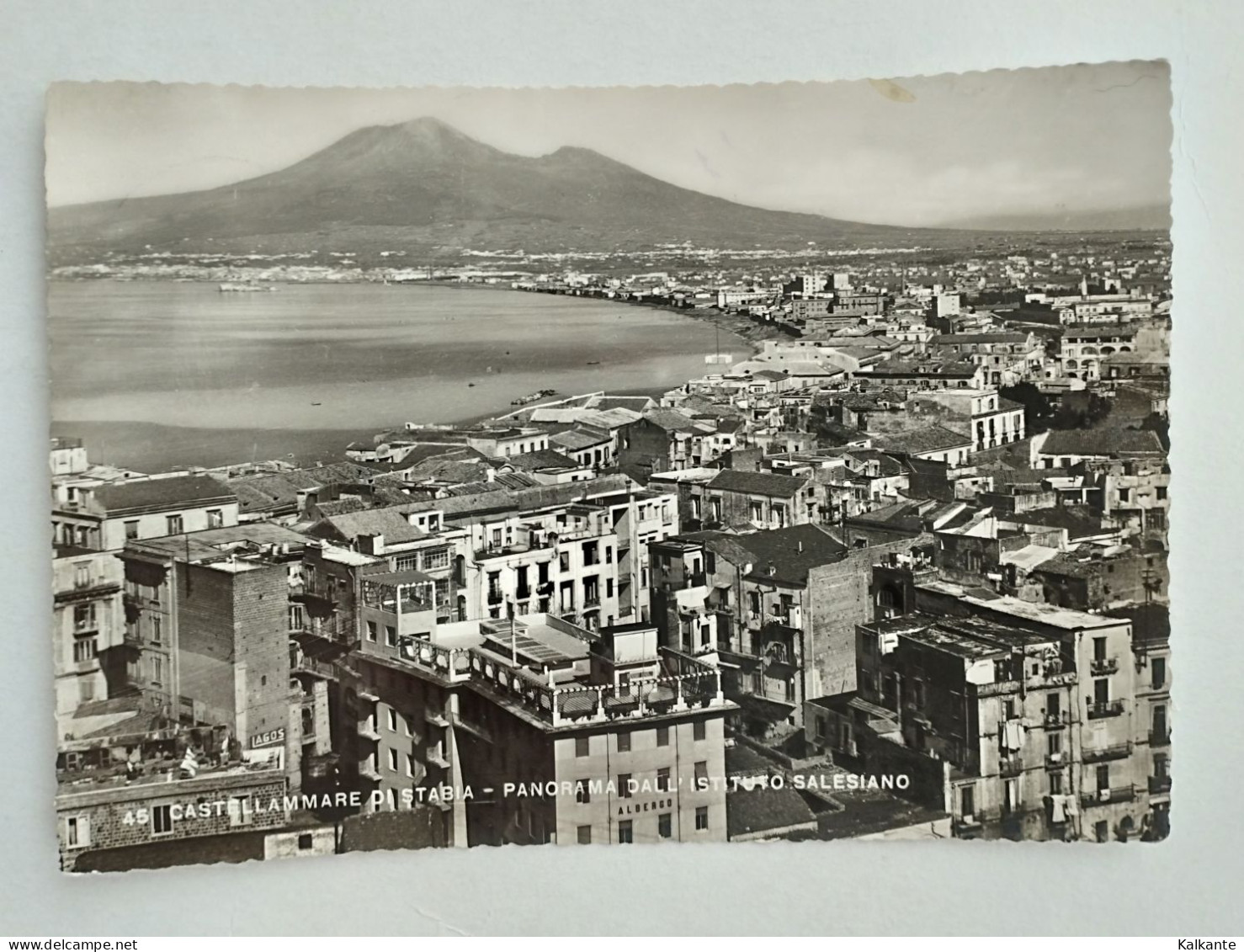 CASTELLAMMARE DI STABIA (Napoli) - 1955 - Panorama Dall'Ist.Salesiano - Castellammare Di Stabia