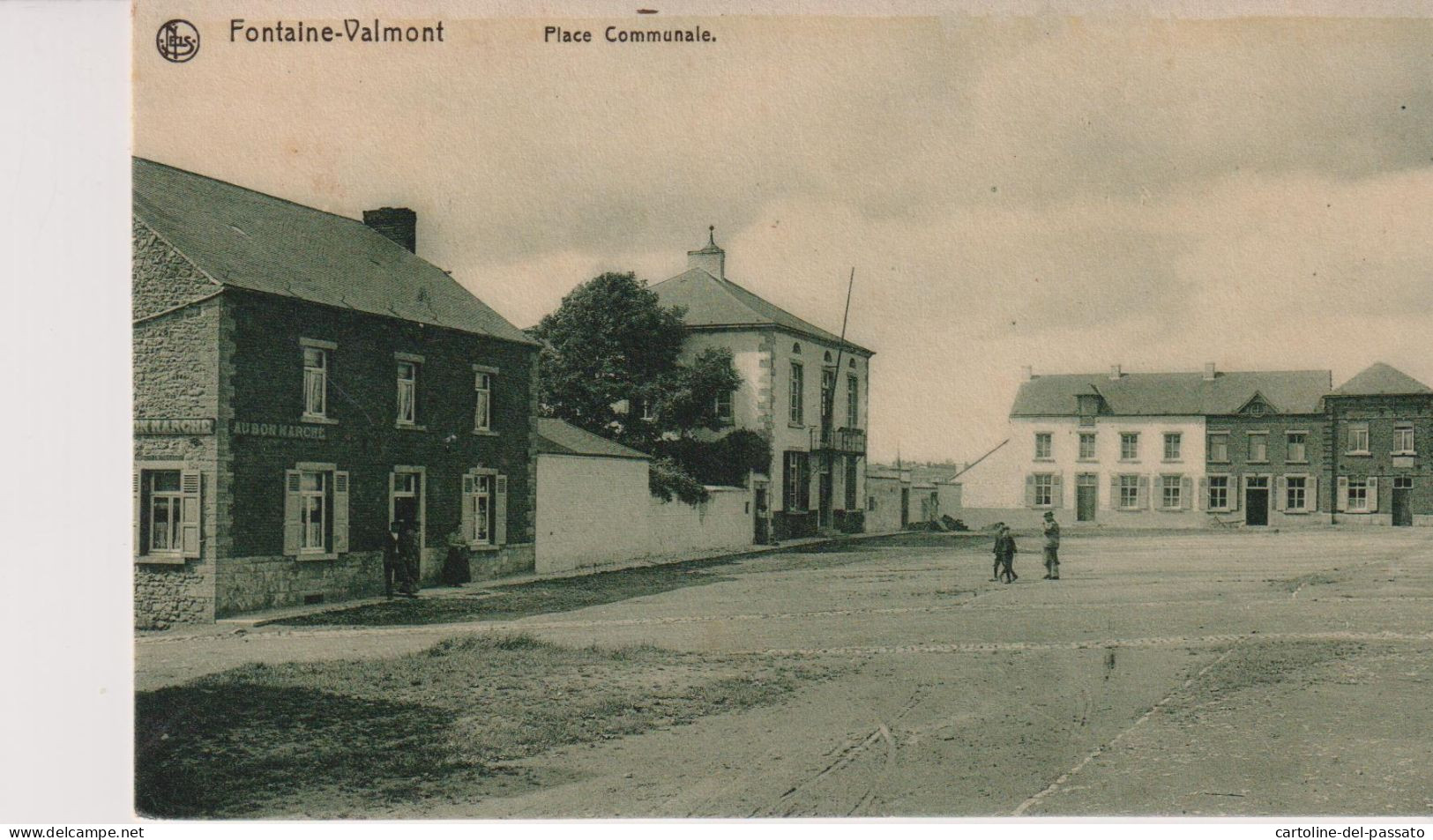 Fontaine -Valmont - Place Communale  NO VG - Merbes-le-Chateau