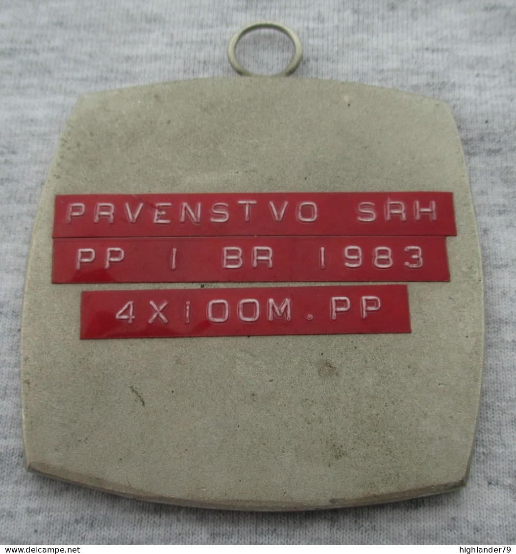 Alliance Of Divers Medal Croatia Yugoslavia Croatia Diving Federation - Immersione