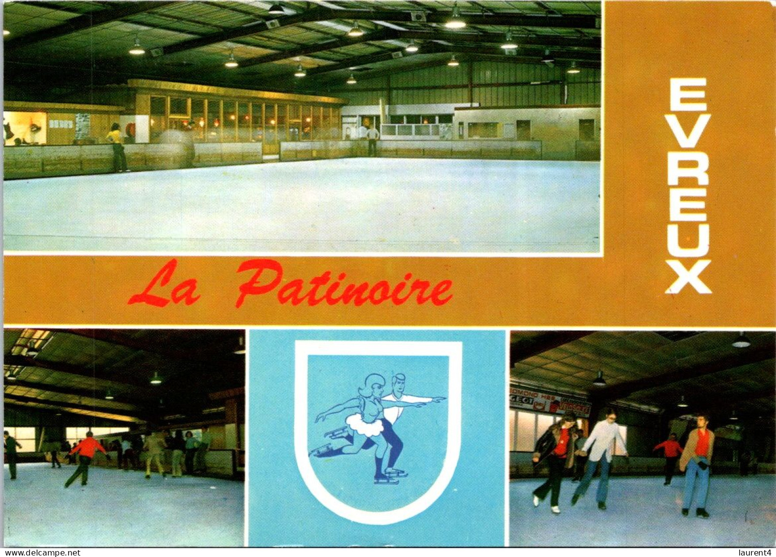 (1 Q 35) France - La Patinoire D'Evreux (Ice Skating Rink) - Figure Skating