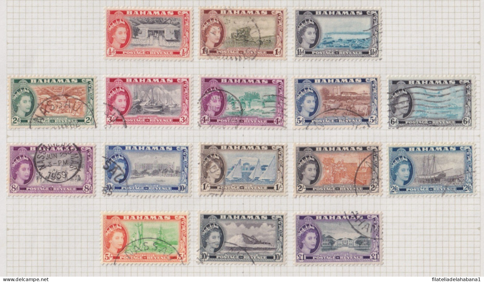 F-EX37677  BAHAMAS CLASSIC STAMPS LOT. - Andere & Zonder Classificatie