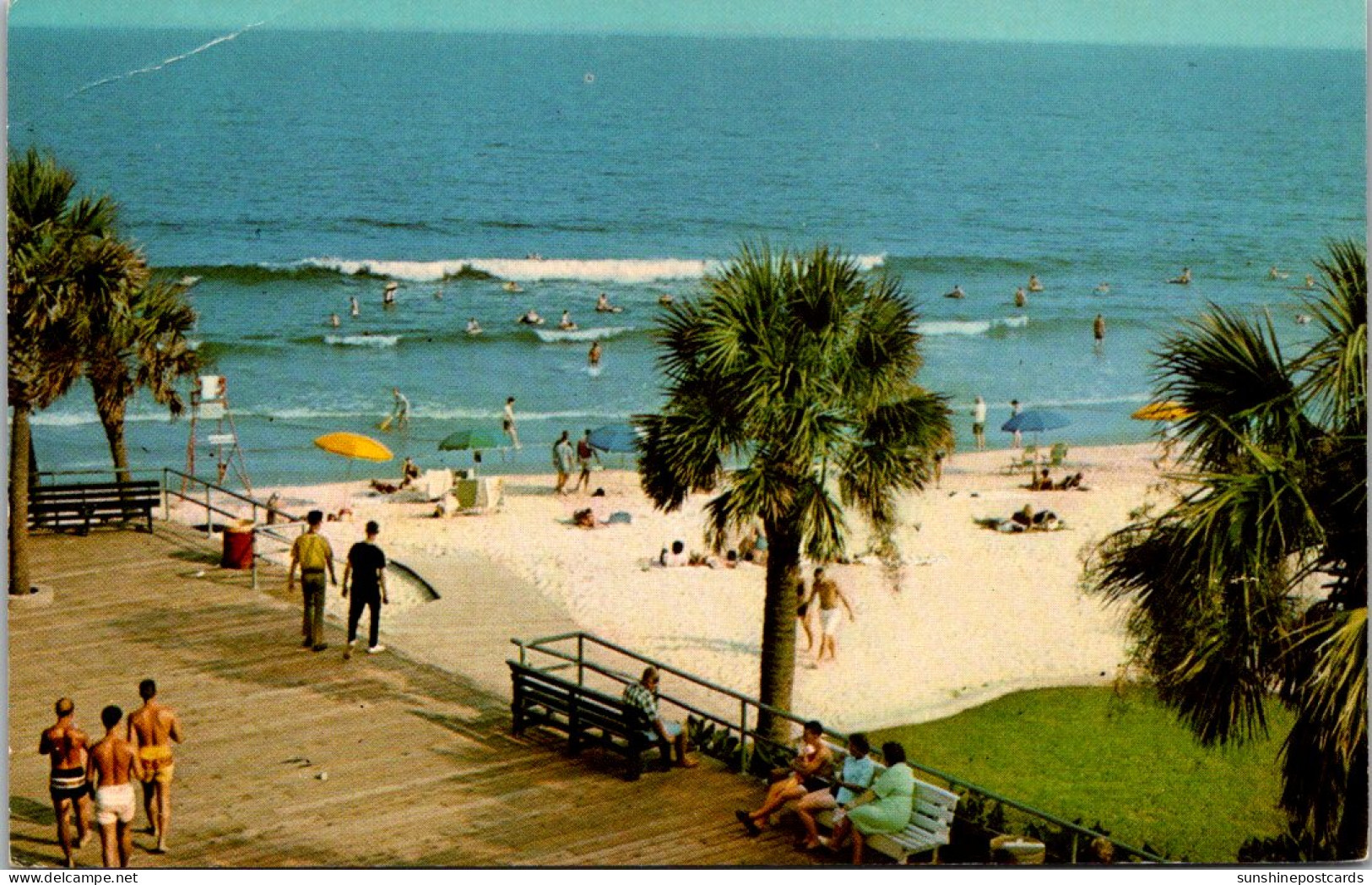 South Carolina Myrtle Beach The Board Walk - Myrtle Beach