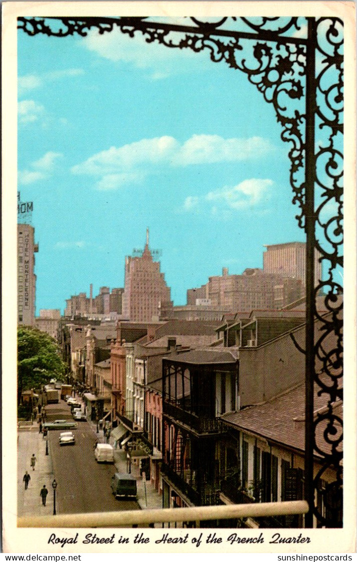 Louisiana New Orleans Royal Street In The Heart Of The French Quarter 1971 - New Orleans