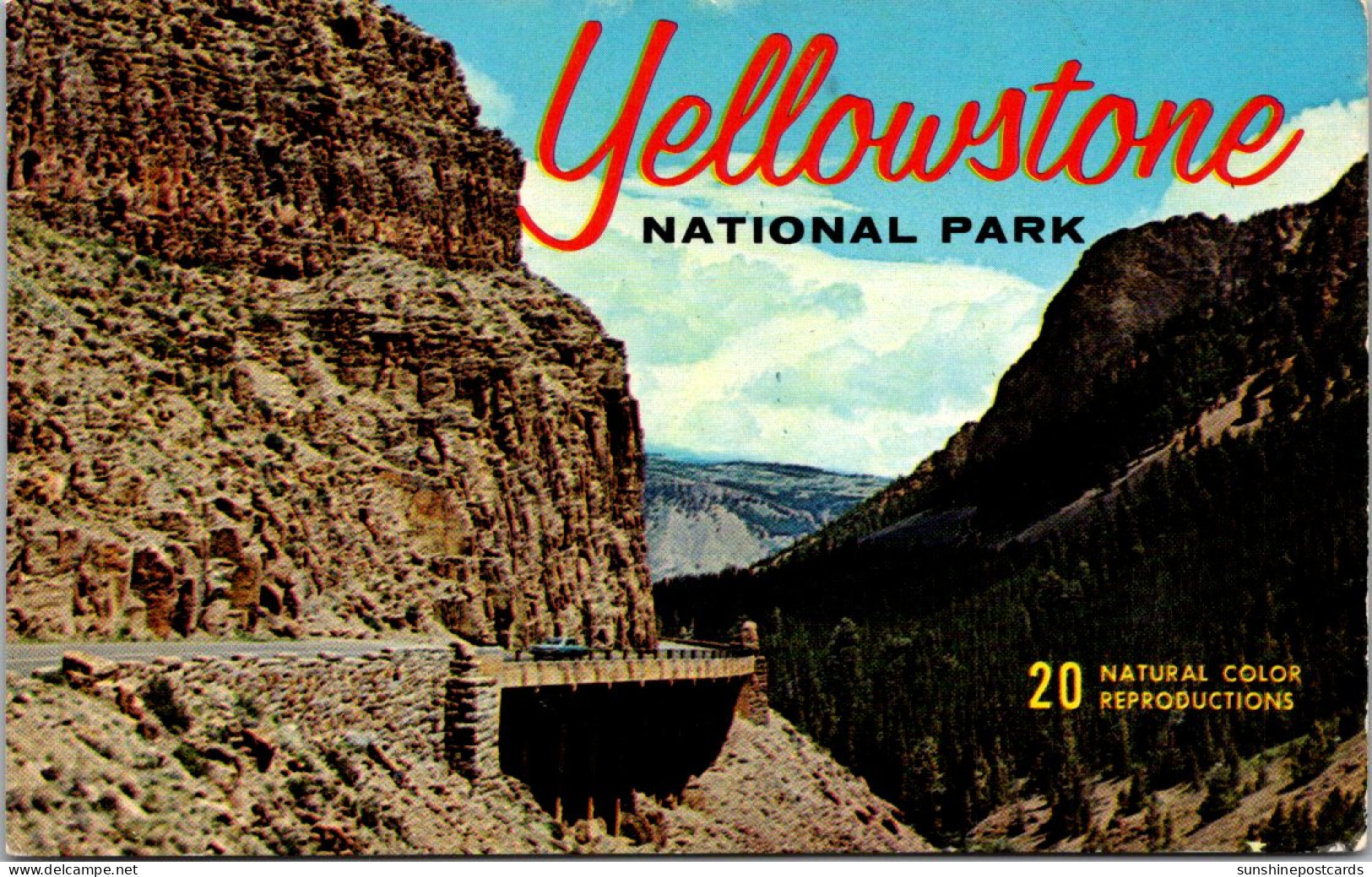 Yellowstone National Park "Golden Gate Canyon" - USA Nationale Parken