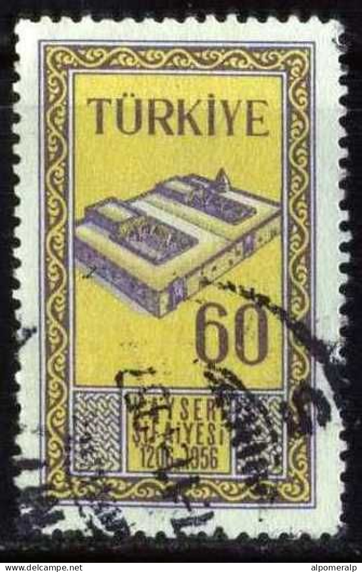 Türkiye 1956 Mi 1487 Kayseri Medical School And Clinic, 750th Anniversary - Used Stamps