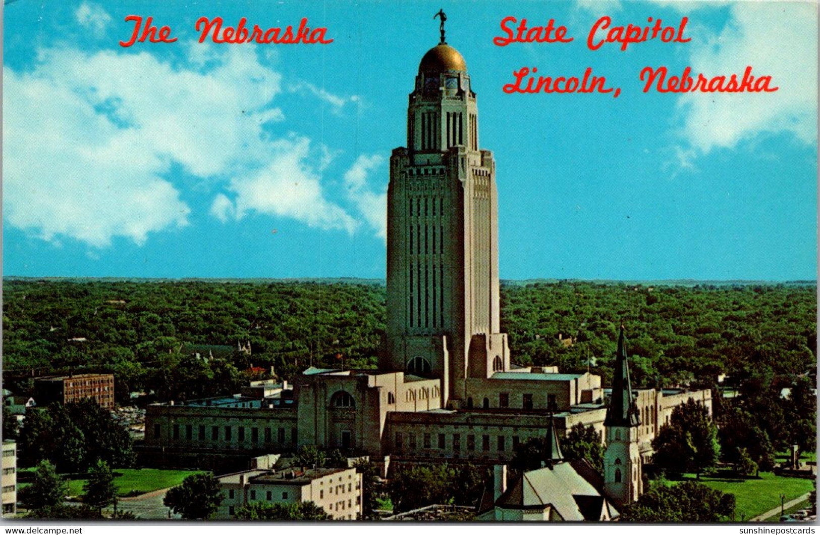 Nebraska Lincoln State Capitol Building - Lincoln