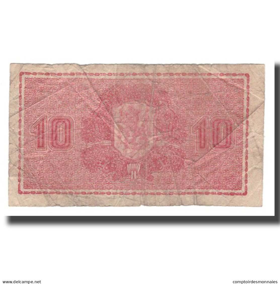 Billet, Finlande, 10 Markkaa, 1945 (1948), KM:85, B+ - Finlande