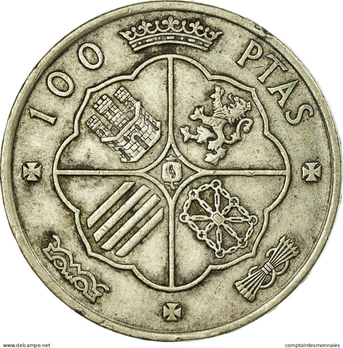 Monnaie, Espagne, Caudillo And Regent, 100 Pesetas, 1966, TTB, Argent, KM:797 - 100 Pesetas