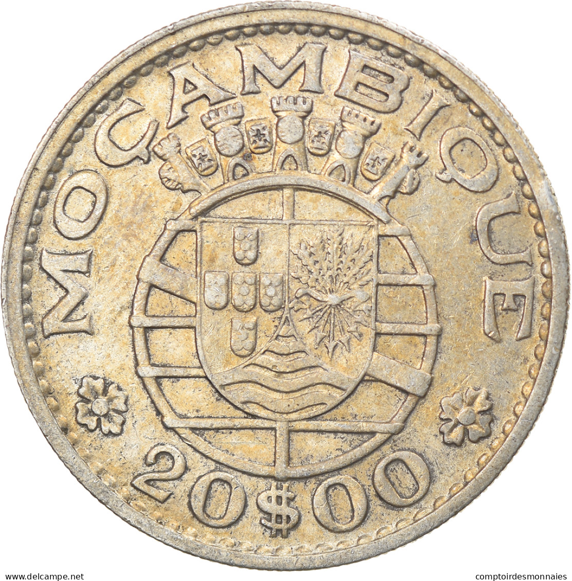 Monnaie, Mozambique, 20 Escudos, 1960, TTB, Argent, KM:80 - Mozambique