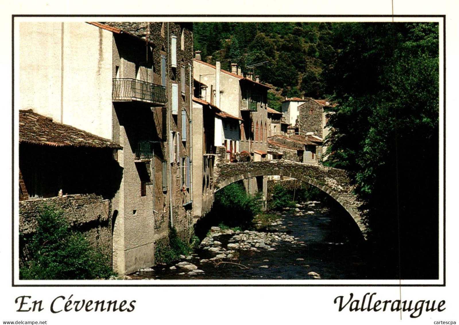 Valleraugue Village Au Pied Du Mont Aigoual     CPM Ou CPSM - Valleraugue