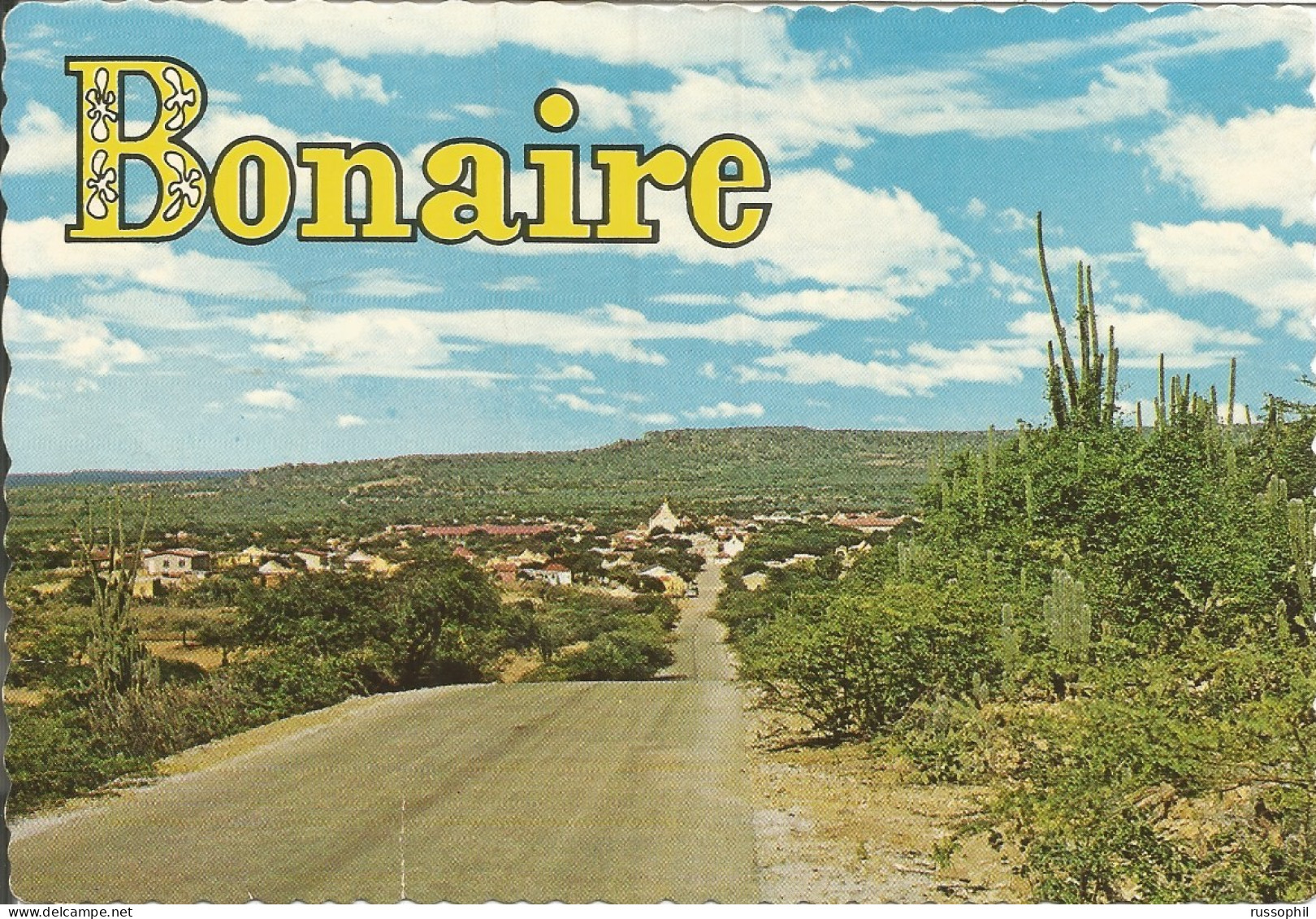 BONAIRE - VIEW OF EARLY SETTLEMENT CALLED RINCON - PUB. DEXTER - 1971 - Bonaire