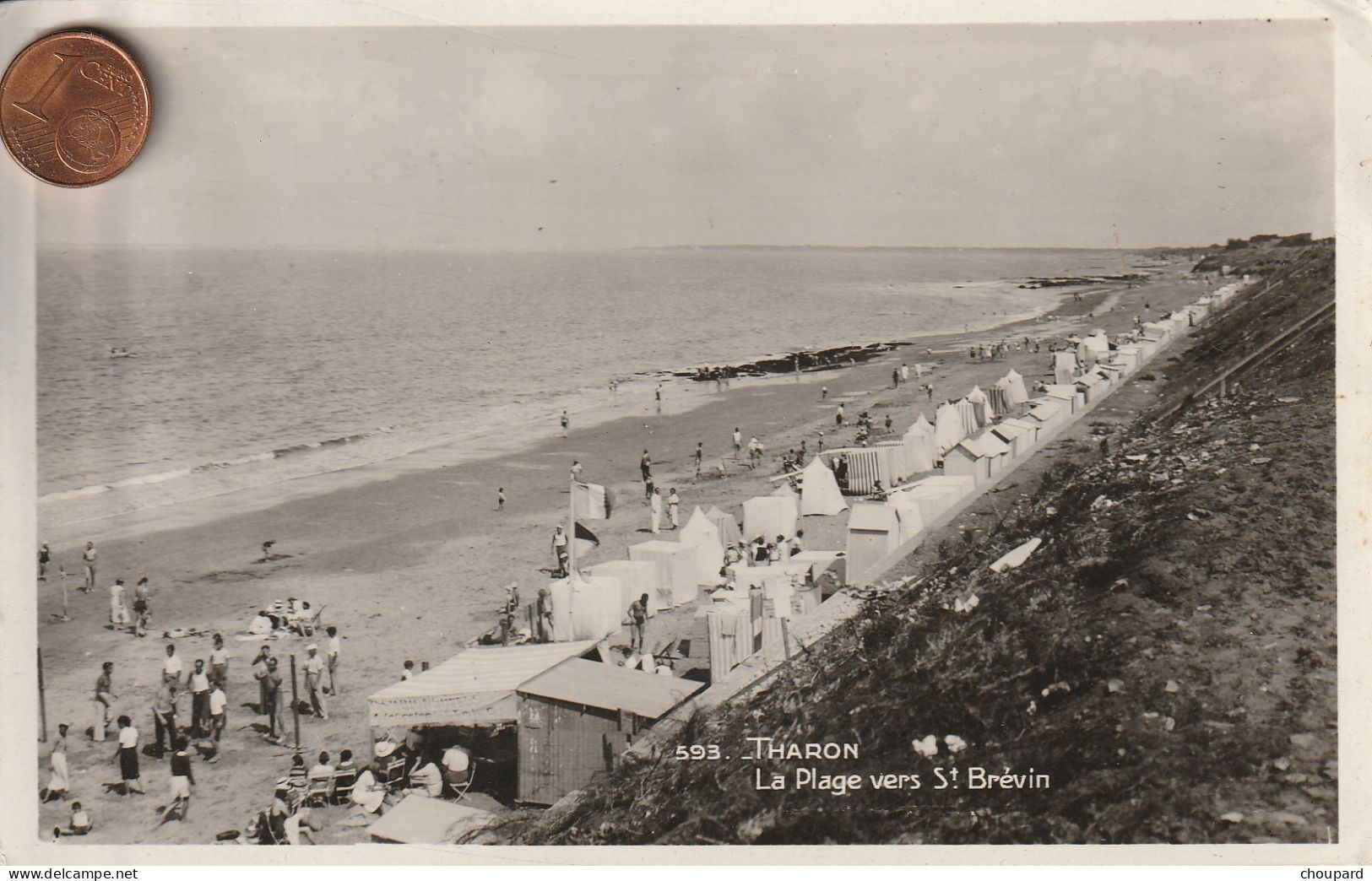 44 - Carte Postale Semi Moderne De  THARON    La Plage De Saint Brévin - Tharon-Plage