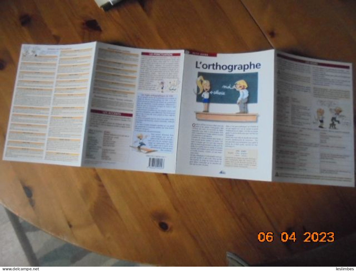 Petit Guide 131: L'orthographe - Nathalie Audard -  AEDIS Editions 2007 - Fiches Didactiques