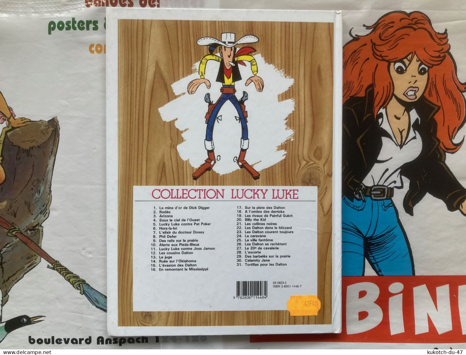 BD Lucky Luke - Calamity Jane - Morris (2000)