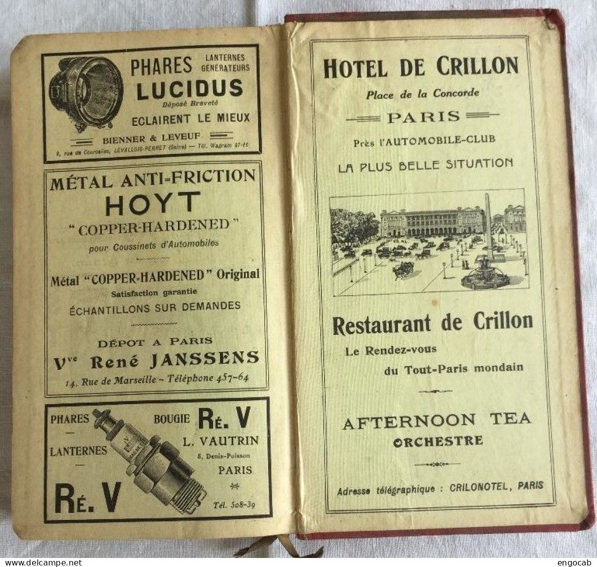 Guide Michelin 1914 A - Michelin (guide)