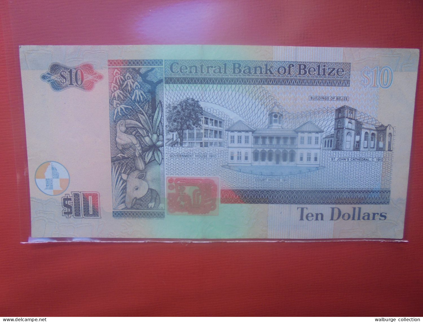 BELIZE 10$ 1997 Circuler (B.29) - Belize