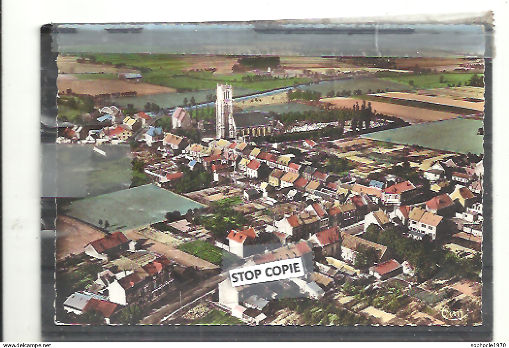 04-2023 - HEL 30/38 - PAS DE CALAIS - 62 - SAILLY SUR LA LYS Près De Estaires Et Fleurbaix - CPSM GF Couleur PLiure - Laventie