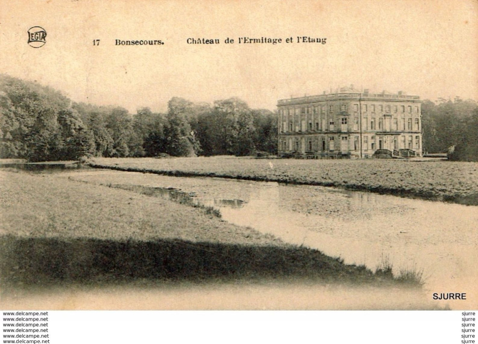 BONSECOURS / Péruwelz - Château De L'Ermitage Et L'Etang - Kasteel - Péruwelz